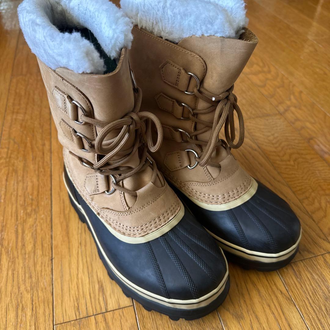 ソレル　SOREL CARIBOU バフ/シャモイス 7.5