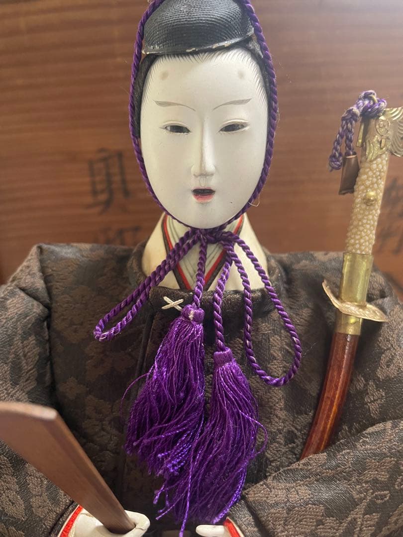 京都丸平　大木平蔵の優美な雛人形　明治時代