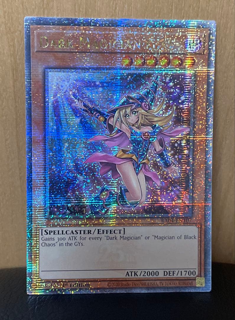 北米版 ブラックマジシャンガール 25th シークレット 遊戯王