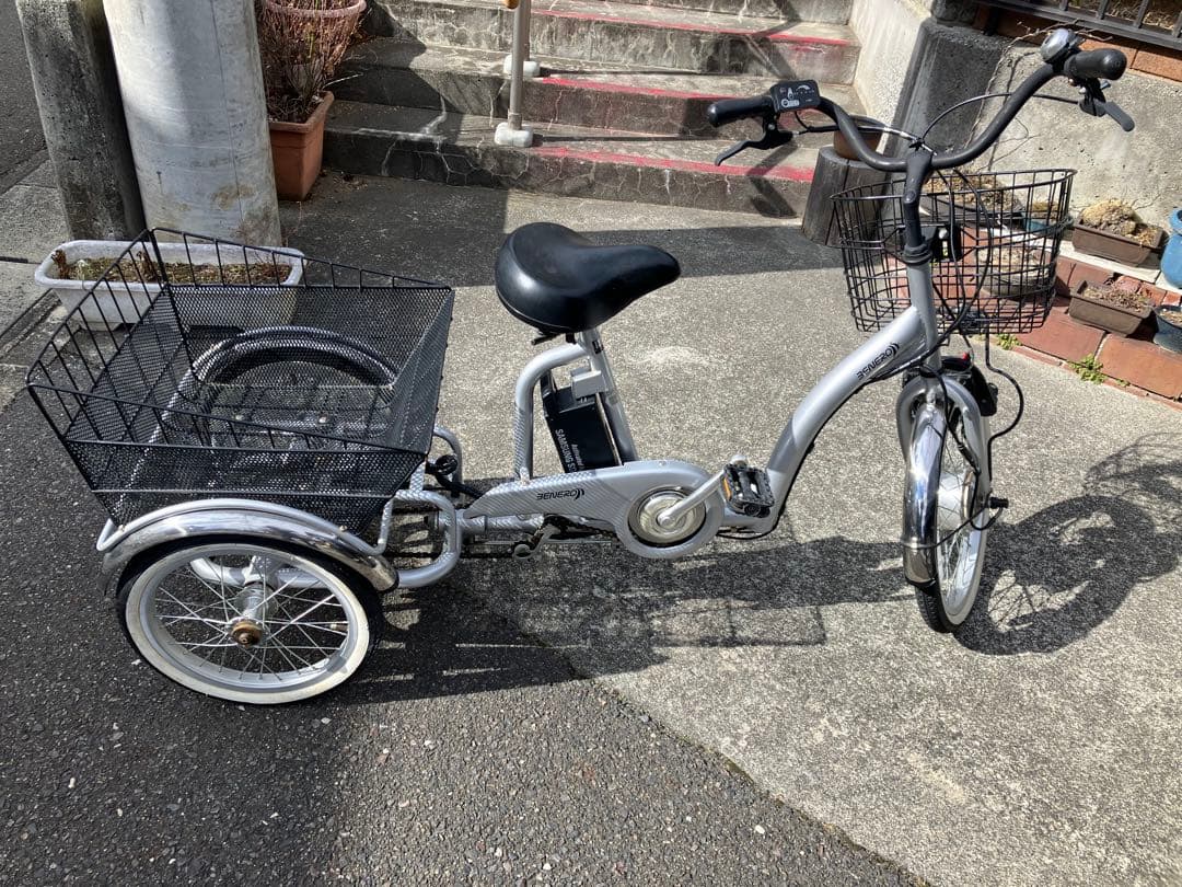 BENERO 三輪電動アシスト自転車(発送費込み)