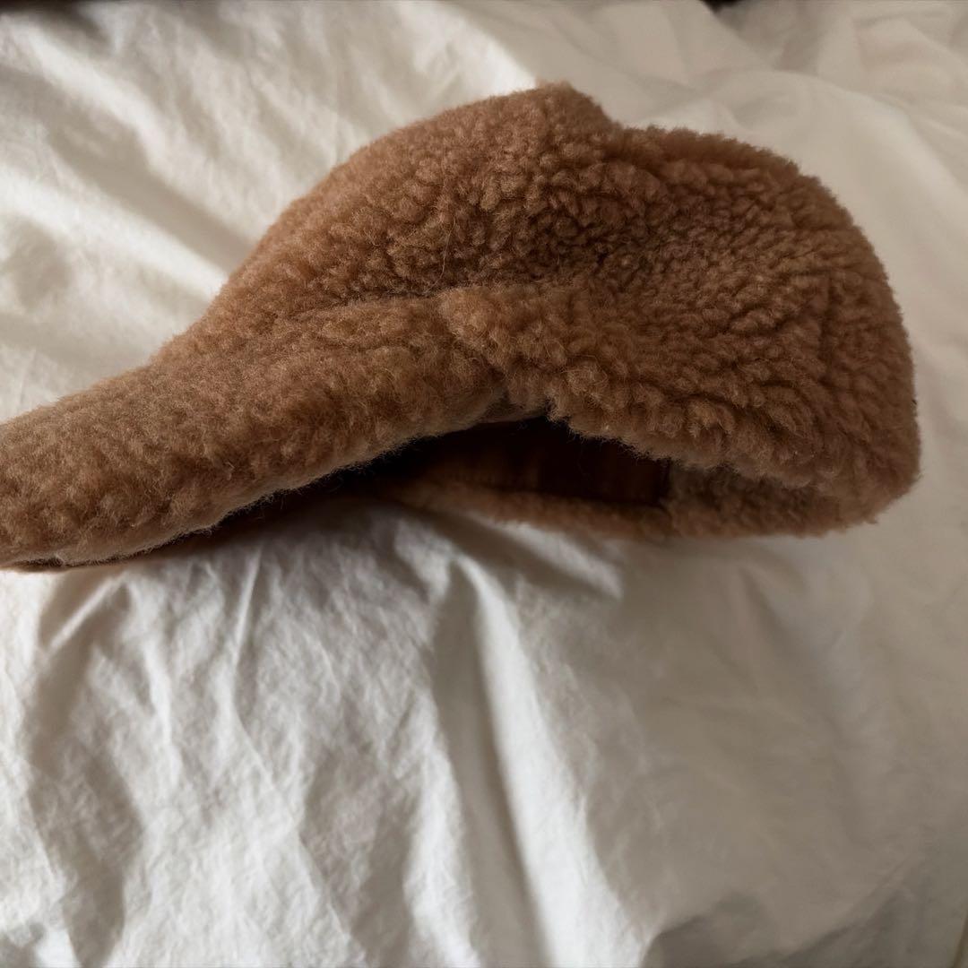 マックスマーラ　キャップ　帽子　テディ