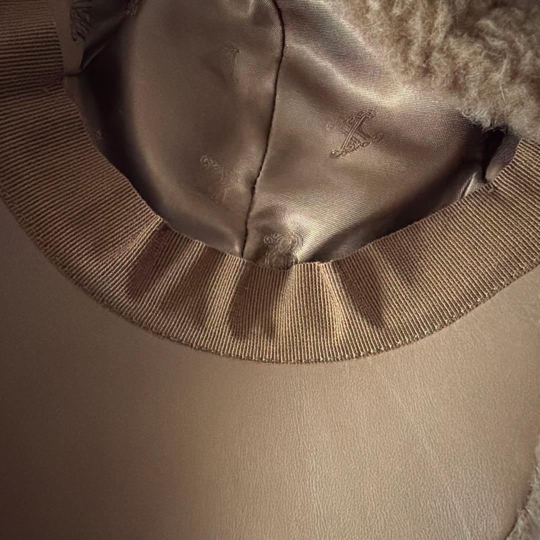 マックスマーラ　キャップ　帽子　テディ