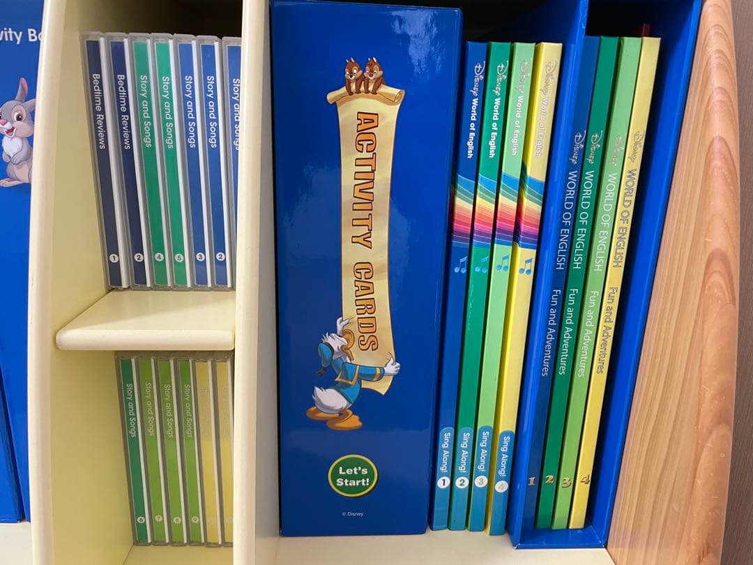 【2019年購入】ディズニー英語システム DWE フルセット　※パペット系なし