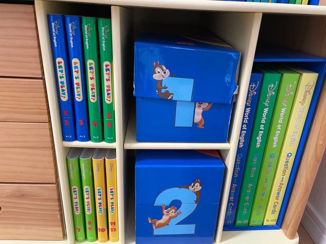 【2019年購入】ディズニー英語システム DWE フルセット　※パペット系なし