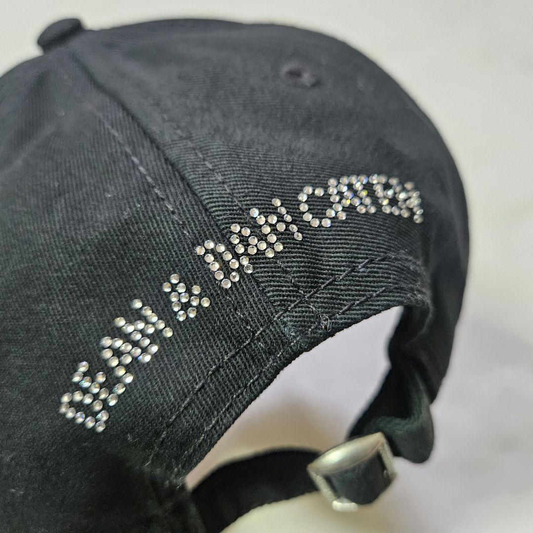 Dsquared2 ディースクエアード ラインストーンロゴキャップ