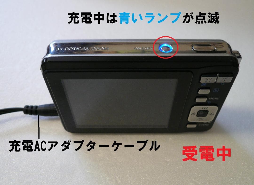 PENTAX★Optio E85⭐️欧州限定モデル❤️新品バッテリー★ブラック