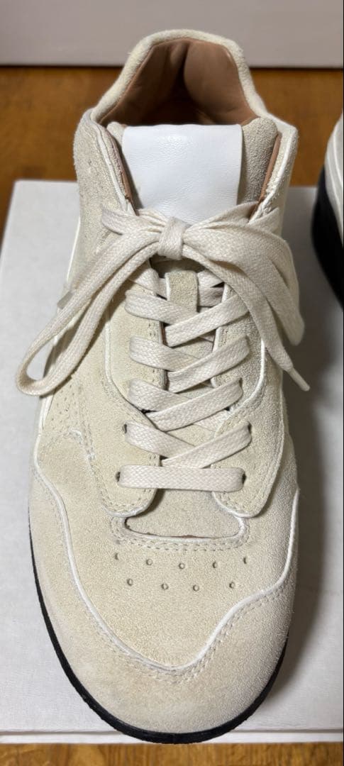 JIL SANDER スエード スニーカー ホワイト 42