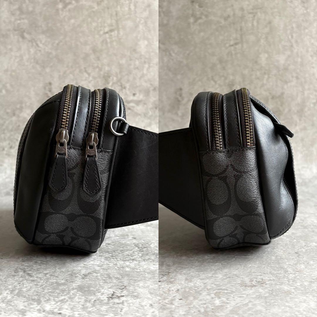【ヨシヨシ様】COACH グラハム ボディバッグ ショルダーバッグ シグネチャー