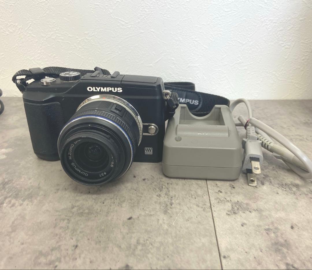 ＋OLYMPUS PEN E-PL2 デジカメ　ブラック