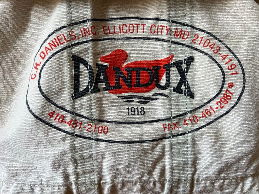 ☆DANDUX ダンダックス vintage COAL BAG USA トート