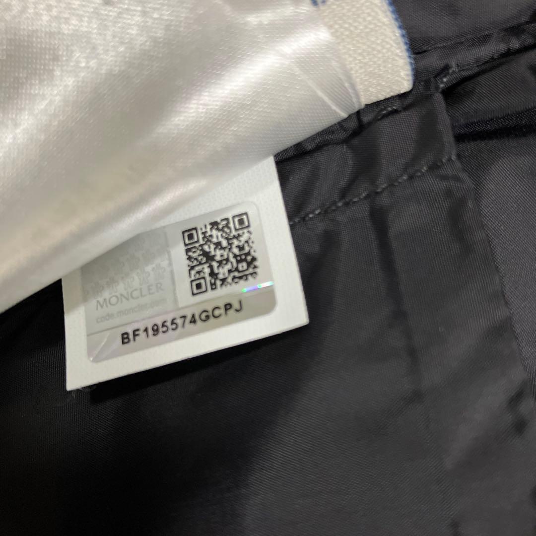 エゴイスト。MONCLER ダウンジャケット ブラック・ホワイトタイダイ柄