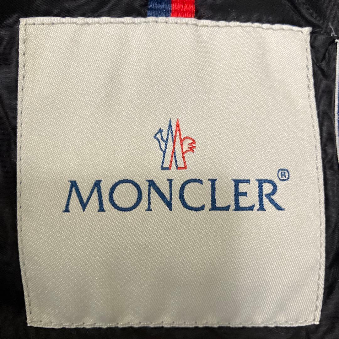 エゴイスト。MONCLER ダウンジャケット ブラック・ホワイトタイダイ柄