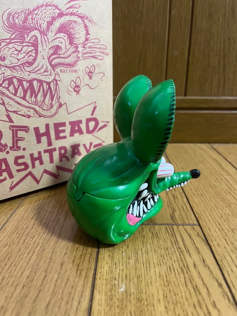 【値下げ】Rat Fink Head ashtray ラットフィンク 灰皿