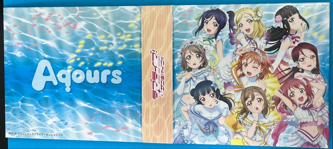 【16枚セット】ラブライブ μ's Aqours トレーディング色紙　色紙ケース