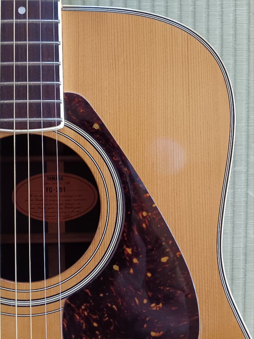 【送料込】ヤマハ　FG-251　オレンジラベル　豊潤な音色　整備済