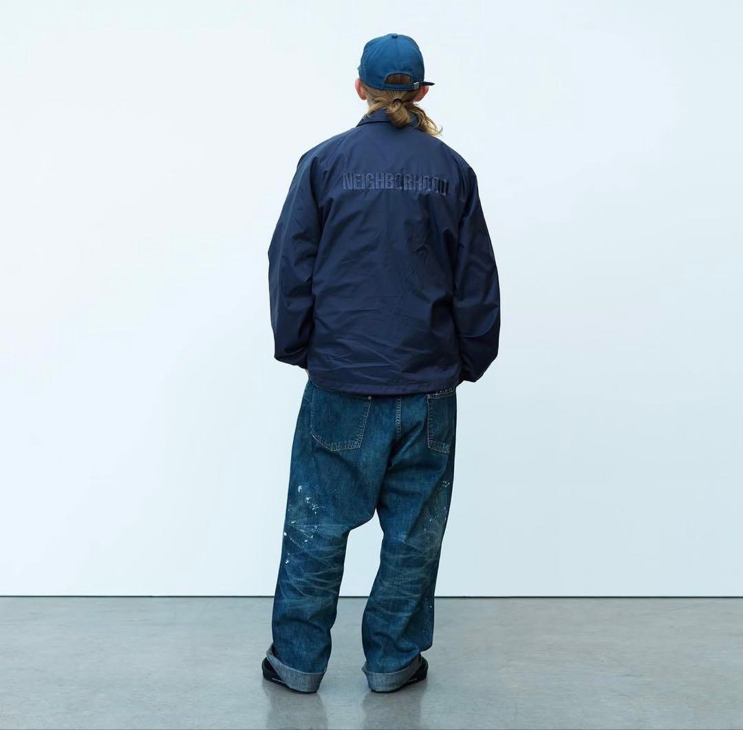 NEIGHBORHOOD コーチジャケット ブラック 211TSNH-JKM01