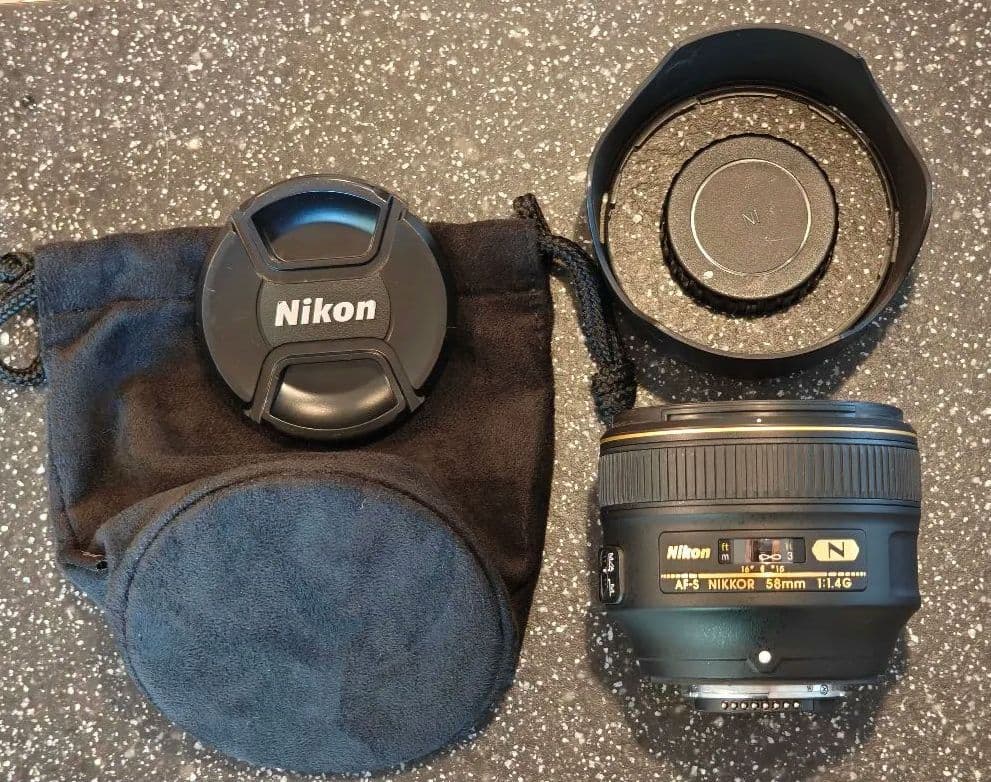 レンズ(単焦点) Nikon AF-S NIKKOR 58mm f/1.4G