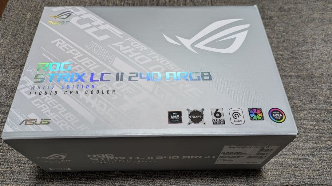 ROG STRIX LC II 240 ARGB 液体冷却器