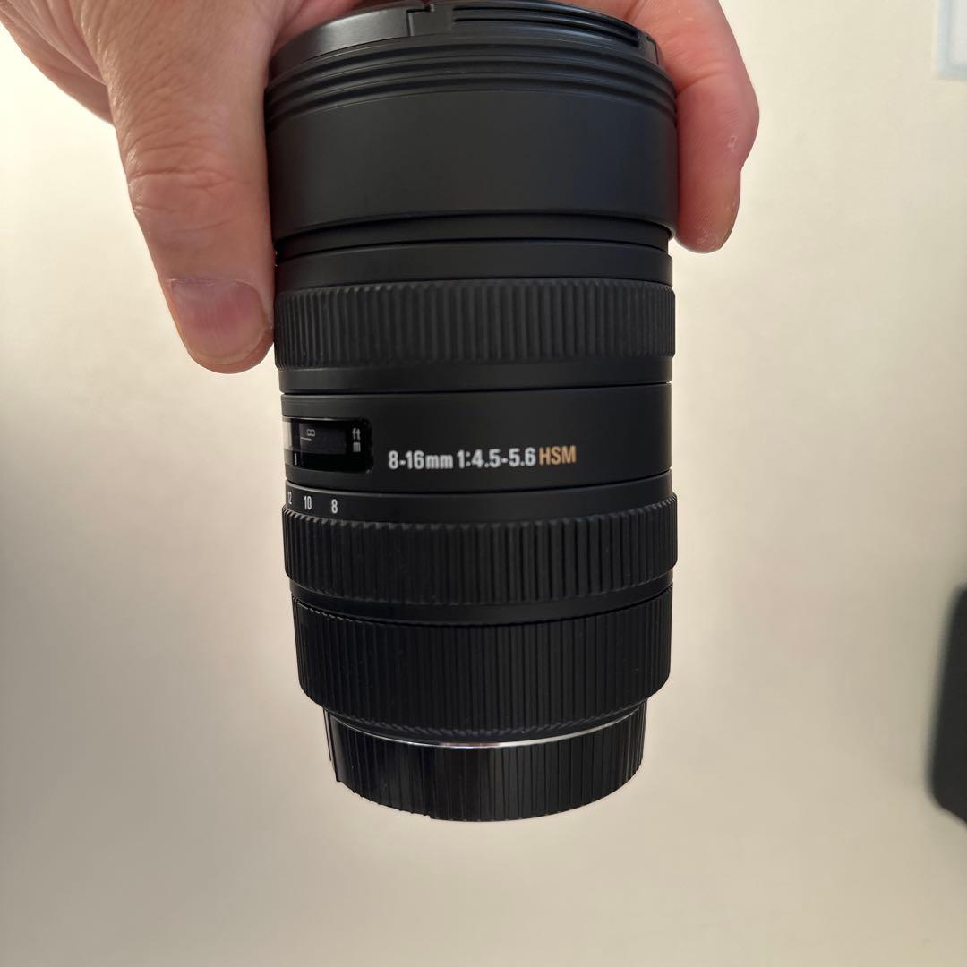 シグマ 8-16mm f4.5-5.6 DC HSM Canon用