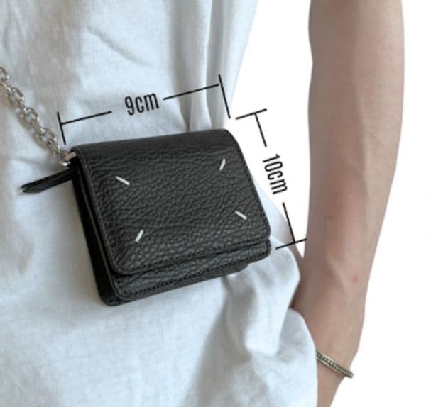 Maison Margiela / マルジェラ チェーンウォレットミニ ブラック