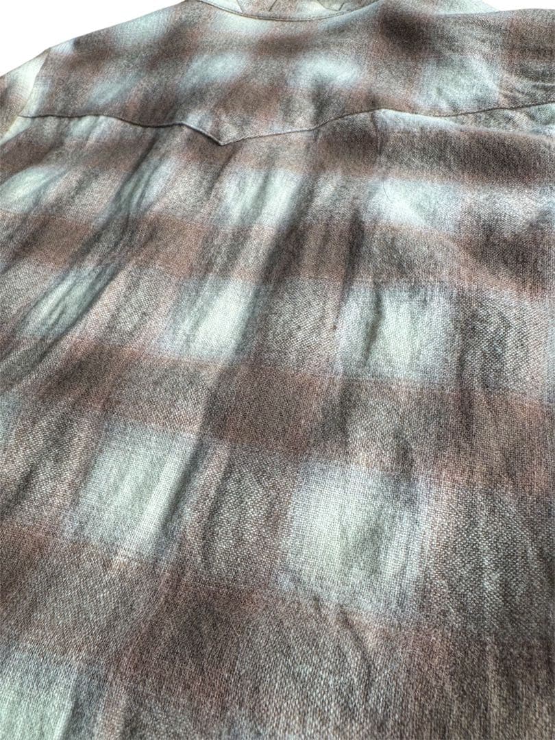 70s Pendleton ペンドルトン オンブレウールシャツ