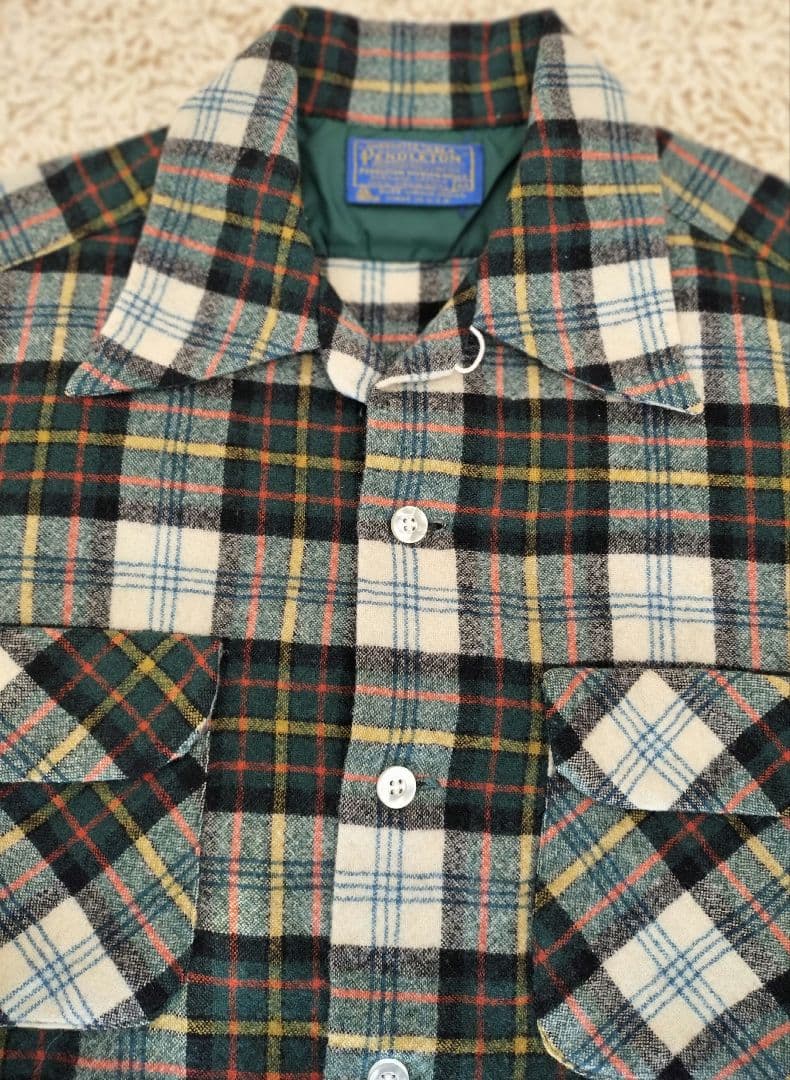 週末限定割り引き！ 70s USA製 Pendleton ボードシャツ