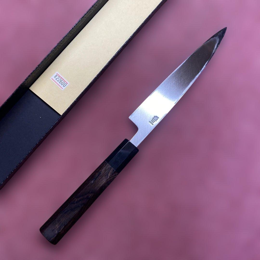 銀三　片刃ペティ包丁　150㎜　5寸