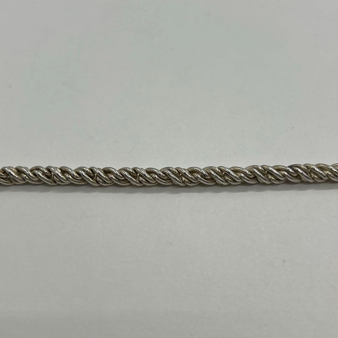 ティファニー TIFFANY クラブクラスプ ツイストチェーン ブレスレット