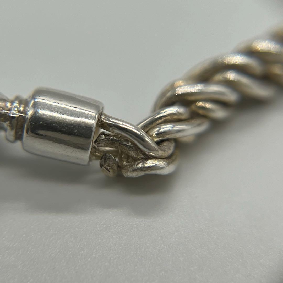 ティファニー TIFFANY クラブクラスプ ツイストチェーン ブレスレット