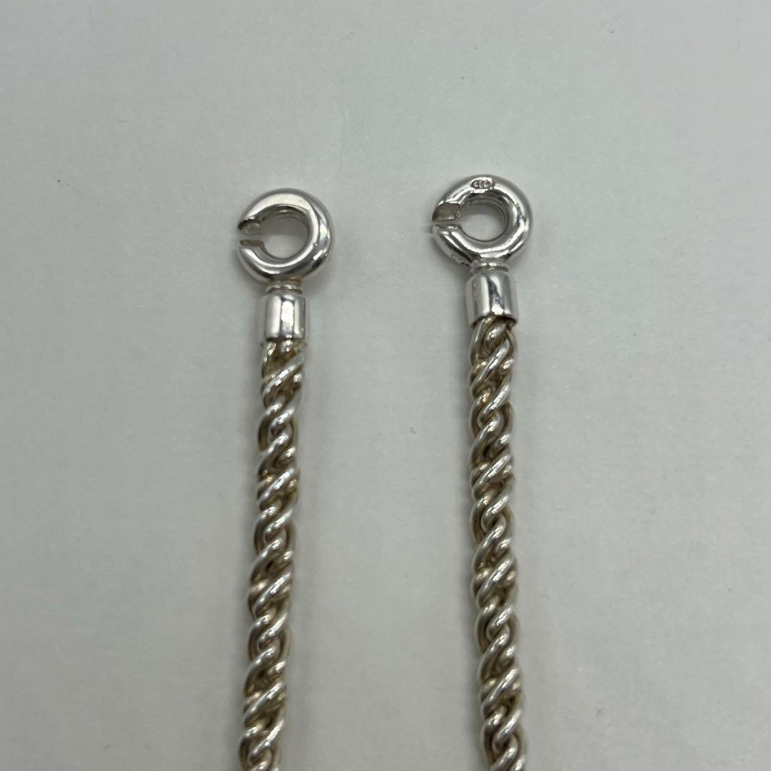 ティファニー TIFFANY クラブクラスプ ツイストチェーン ブレスレット