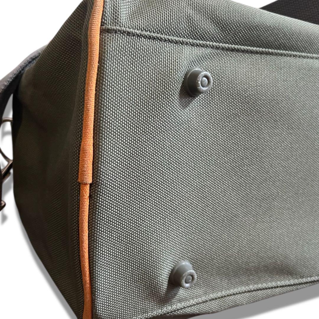 美品 レア 当時物 アディダス 00s キャンバス 2wayバッグ トレフォイル