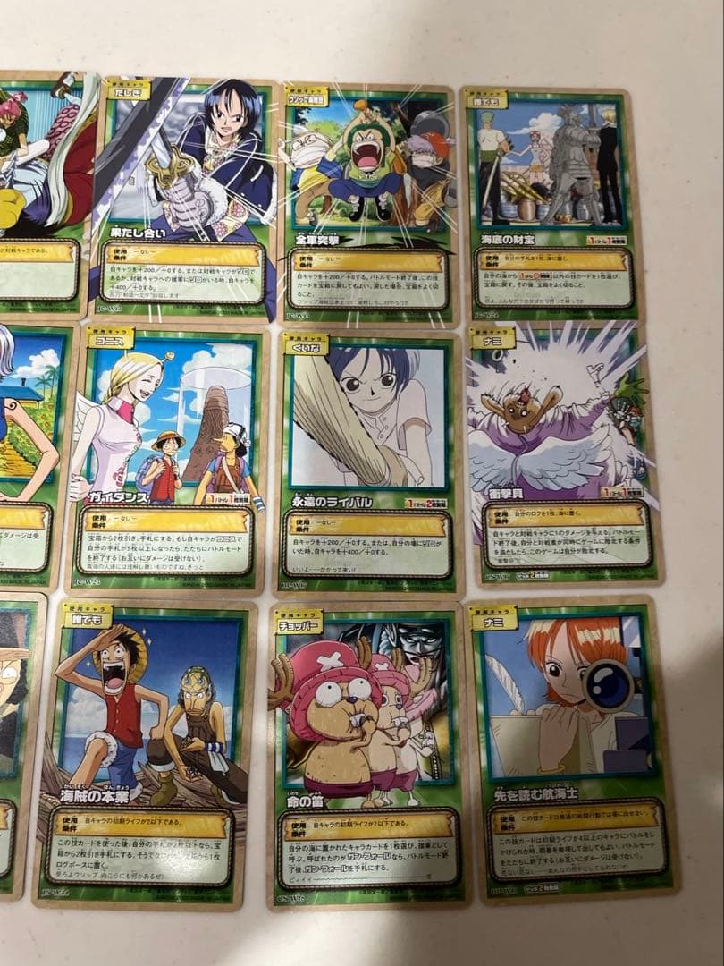 【希少】旧ワンピースカードゲーム　麦わら海賊団　４０枚まとめ売り　レアカードあり