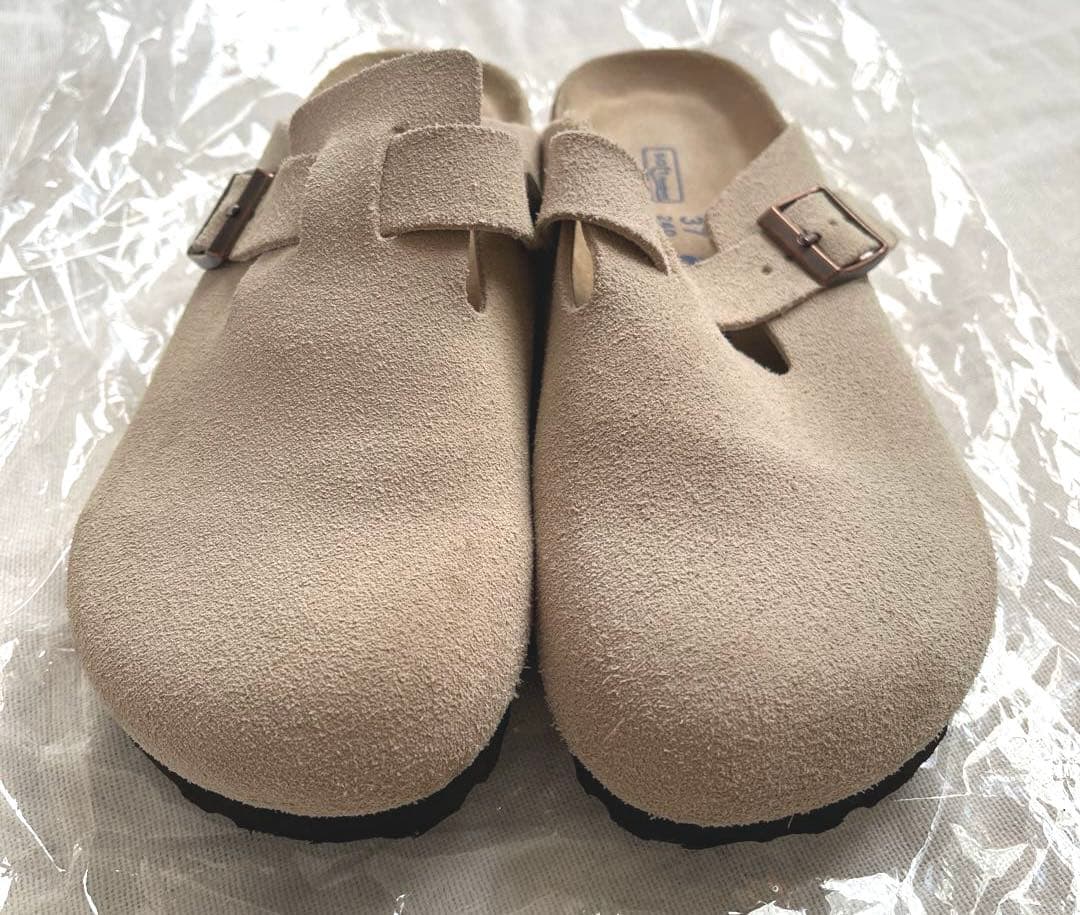 BIRKENSTOCK ビルケン　ボストン　ベージュ トープ　サボサンダル 37