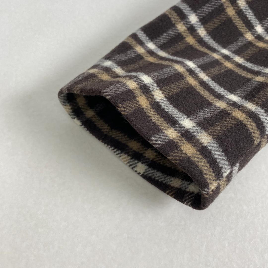 サルヴァトーレフェラガモ　スーツ　大きいサイズ　靴ボタン　チェック　イタリア製