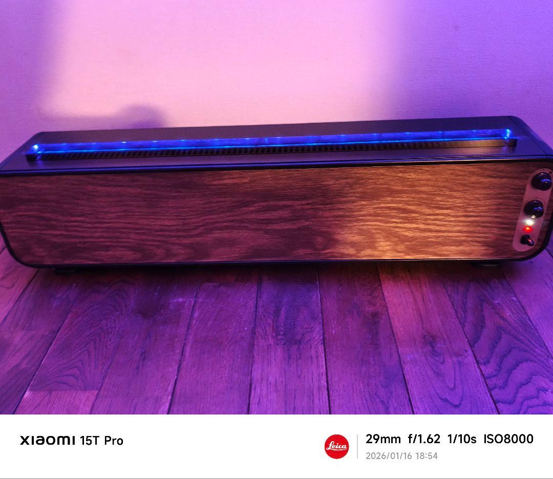 【新品未使用品】QUADS LEDリラクシングライト加湿器 QS329DW