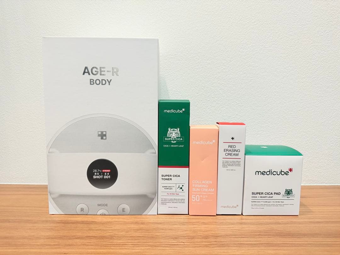 メディキューブ　ボディショット　等全5点セット　セルライト　RF EMS