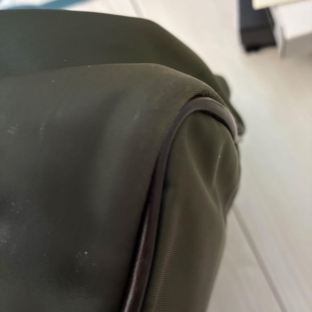 フェリージ　黒✖️オリーブ系トートバック　ビジネスバック