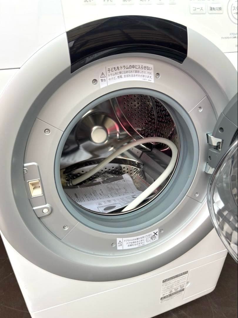 SHARP シャープ プラズマクラスター ドラム式洗濯乾燥機 ES-S7J-WR