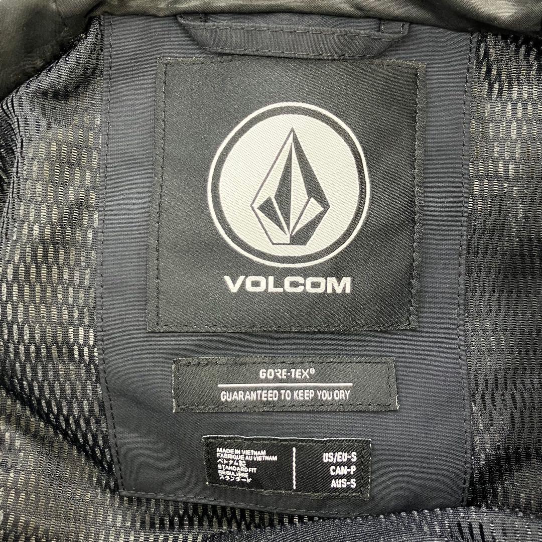 VOLCOM ボルコム スノボジャケット GORE-TEX メンズ 黒