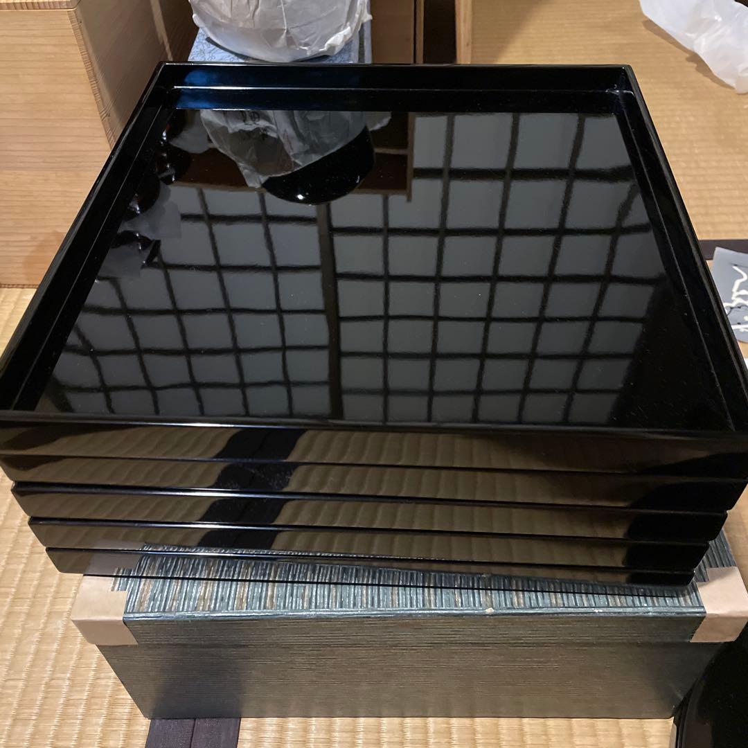 輪島塗「高級美術 漆器」『懐石道具セット』　※美品　茶道具