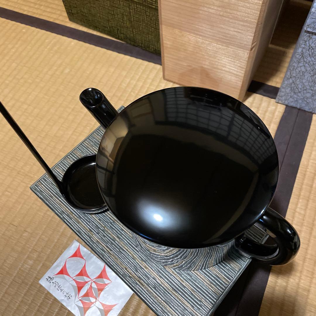 輪島塗「高級美術 漆器」『懐石道具セット』　※美品　茶道具