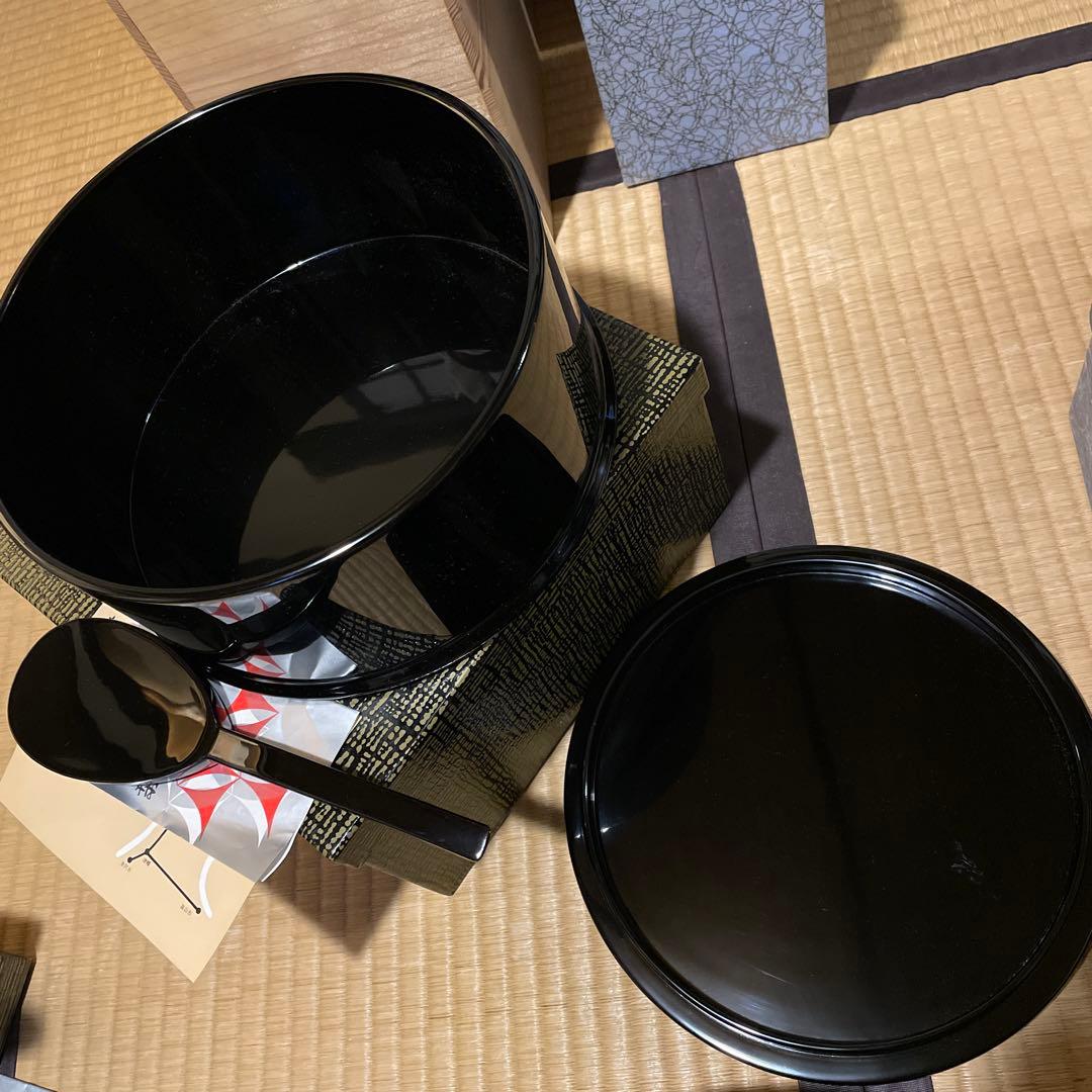 輪島塗「高級美術 漆器」『懐石道具セット』　※美品　茶道具