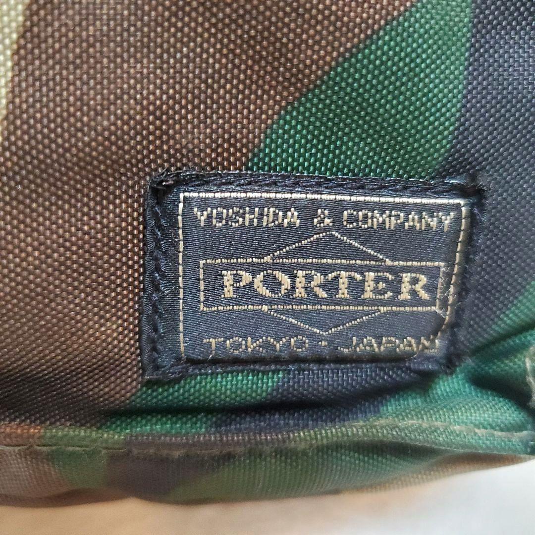 希少 美品 PORTER 迷彩柄 ショルダーバッグカモフラ