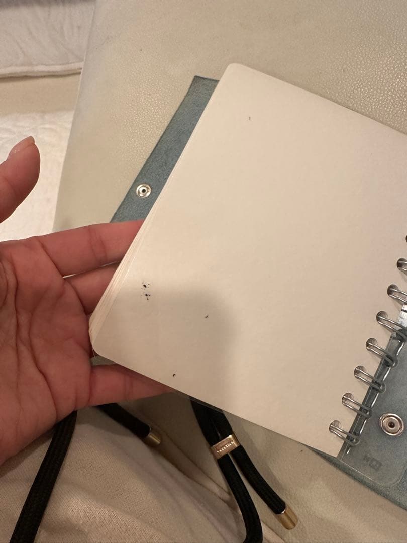 エルメスメモ帳　ブルージーン