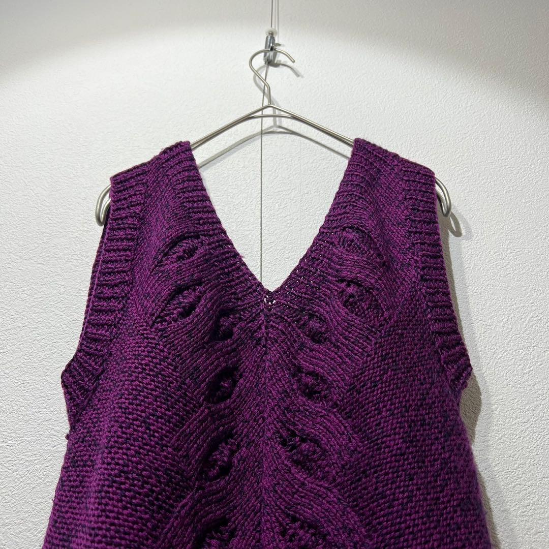 希少 美品 MM6 メゾンマルタンマルジェラ Vネック ノースリーブ ワンピース