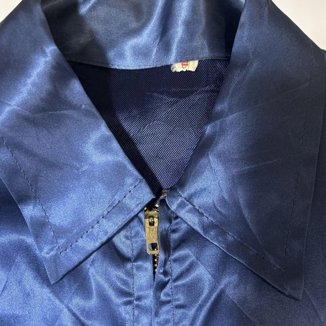 70’s サテン　スーベニア　ジャケット