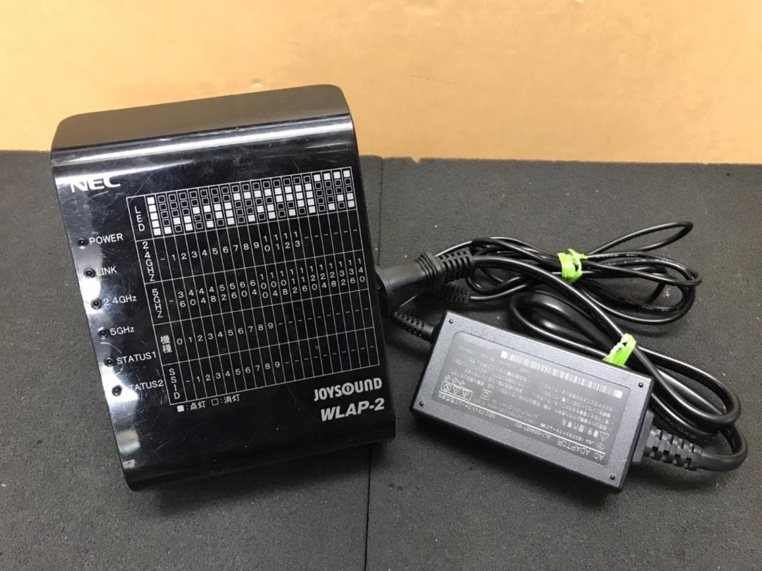 JOYSOUND 業務用 WLAP-2 無線LANアクセスポイント 電源付