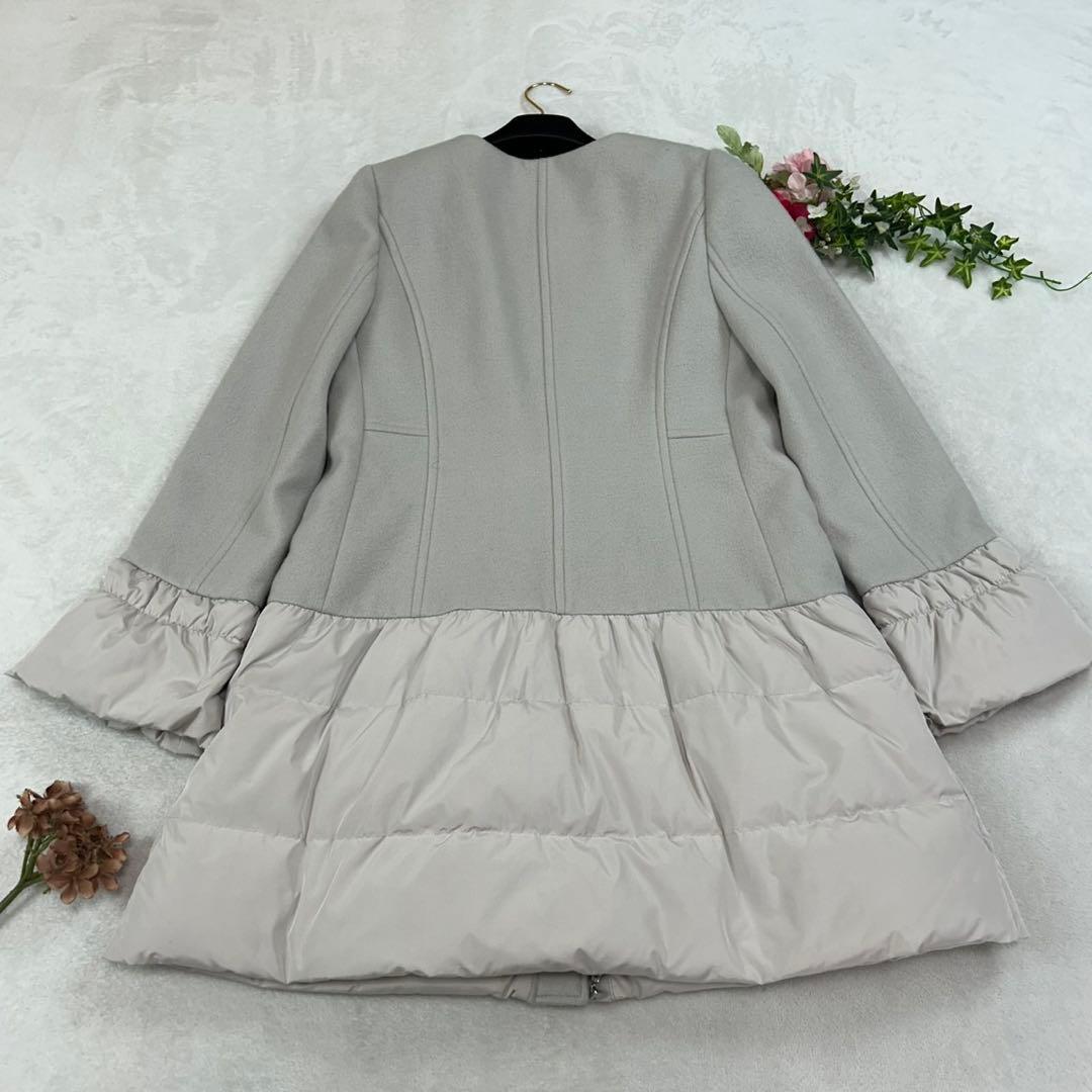 J945 M トゥービーシック ドッキング ダウンジャケット グレー レディース