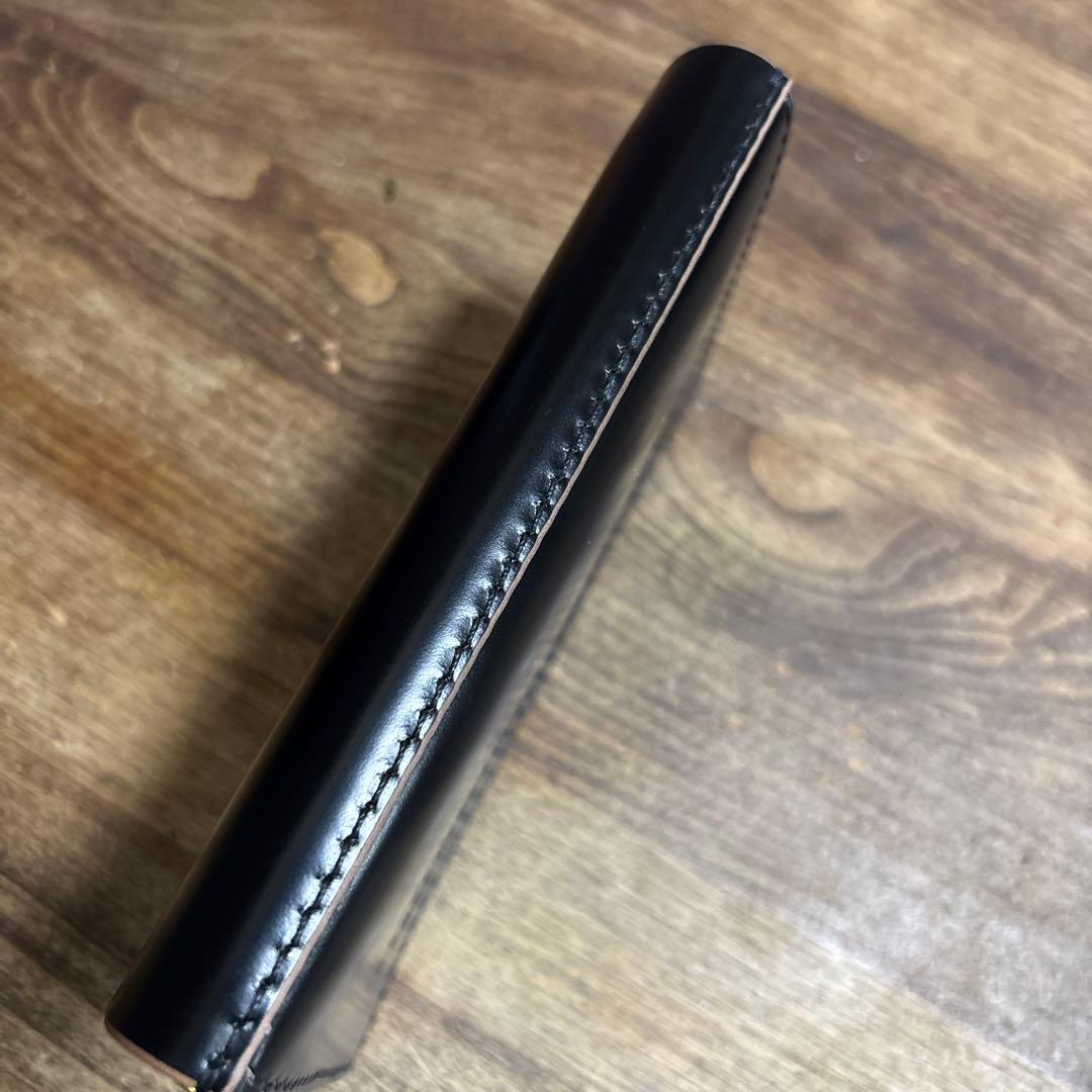 フルコードバン⭐︎ショートトラッカーウォレット⭐︎新喜皮革⭐︎コードバン⭐︎ホーウィン