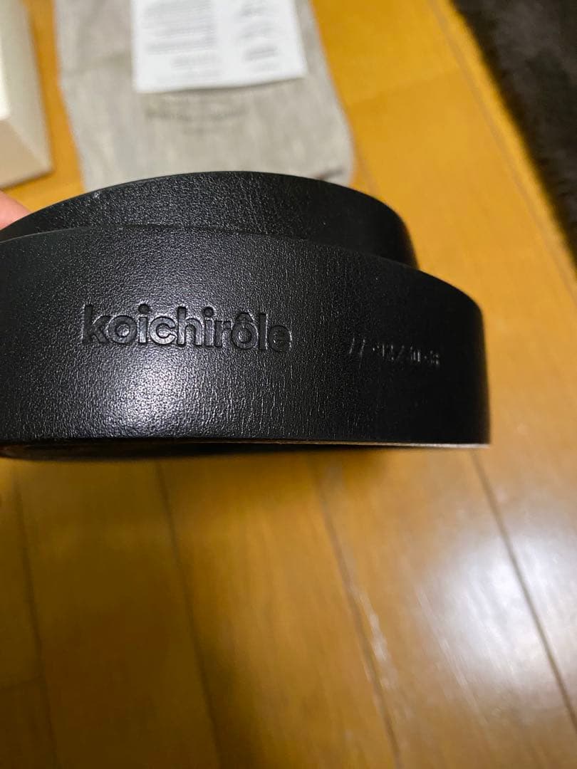 な*み様 foot the coacher スタイリスト私物　コラボベルト　Mサ